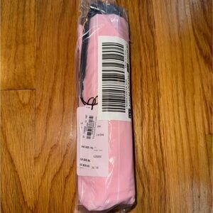 NWT Victoria's Secret Light Pink Compact Umbrella with Black Handle